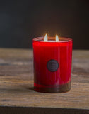 Holiday No. 11 Red Glass Candle