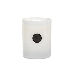 Holiday No. 22 White Glass Candle