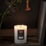 Honeysuckle White Glass Candle