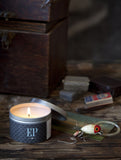 Blackberry Deco Tin Candle